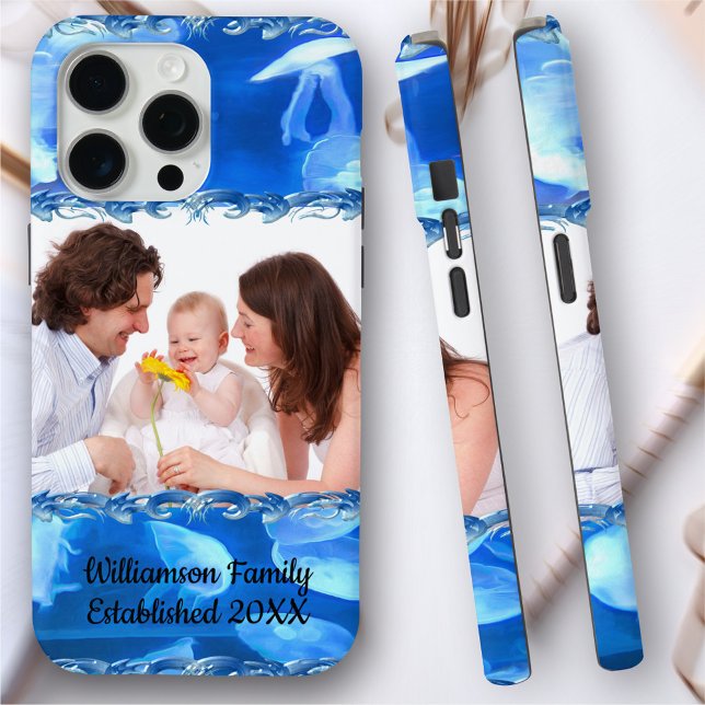 Familie San Aquarium Jellyfish 0925 Case-Mate iPhone Hülle (Von Creator hochgeladen)