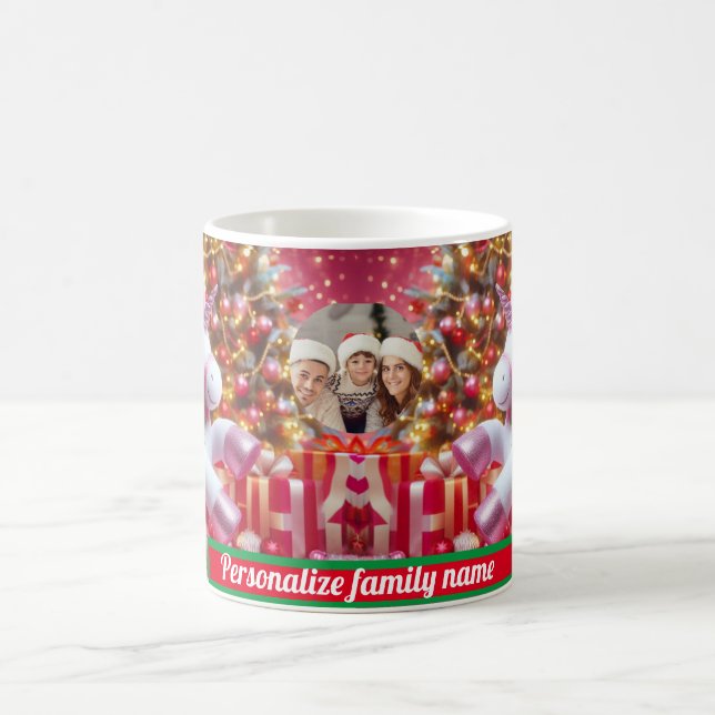 Familie SANTA CLAUS CHRISTMAS COLORFUL Kaffeetasse (Mittel)