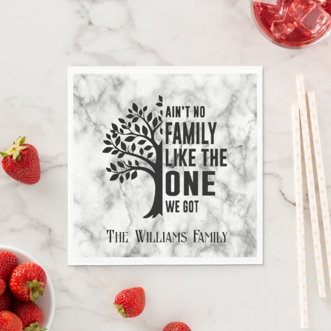 Familie Serviette (Beispiel)
