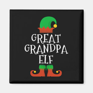 Familie The Great Opa Elf Christmas Pj Pajama X Magnet