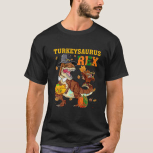 Familie Türkei Saurus Rex Funny Dinosaur T Rex Tha T-Shirt