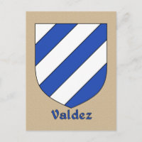 Familie Valdez Heraldic Shield