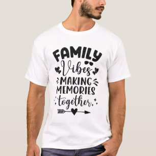 Familie Vibes 2024 Wiedersehen Making Erinnerungen T-Shirt