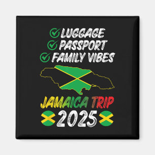 Familie Vibes Jamaica Familienreise 2025 Jamaica V Magnet
