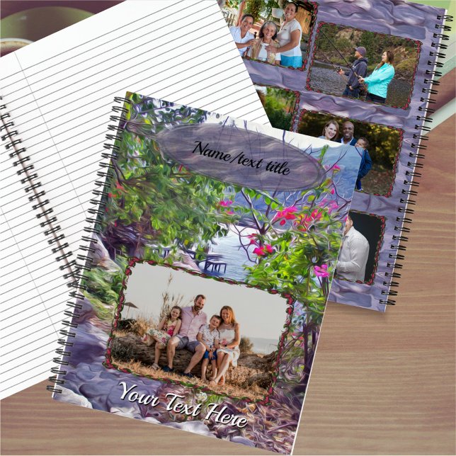 Familie Yelapa Wanderweg FotoCollage 821 Notizbuch (Von Creator hochgeladen)