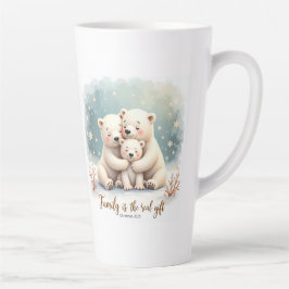 Familien-Andenken ist das wahre Geschenk Kaffeetas Milchtasse