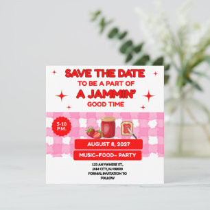 FAMILIEN-BBQ-WIEDERSEHENS-JAM AUF ROTEM PLATZ 5,25 SAVE THE DATE