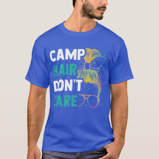 Familien Camping Zelt Haar Camper Freund T-Shirt