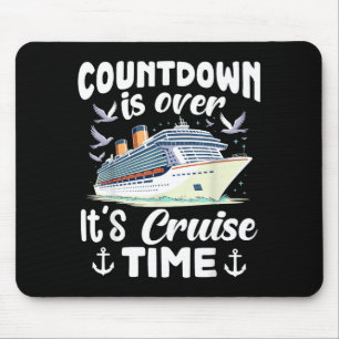 Familien-Countdown Über Es Ist Kreuzfahrt Grafik K Mousepad