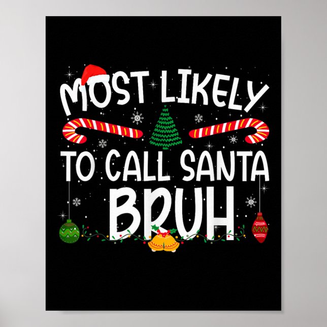 Familien, die zu Weihnachten kommen, werden mit gr Poster (Vorne)
