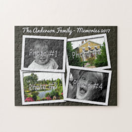 Familien-Erinnerungen 4 kundenspezifische Fotos x