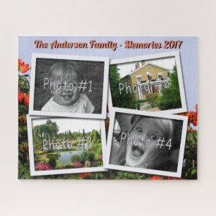 Familien-Erinnerungen 4 kundenspezifische Fotos x