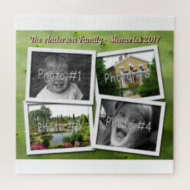 Familien-Erinnerungen 4 kundenspezifische Fotos x