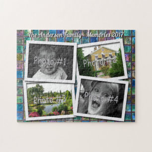 Familien-Erinnerungen 4 kundenspezifische Fotos x