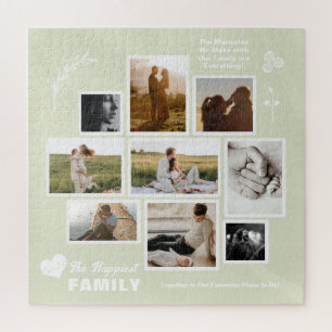 Familien-Erinnerungsfotos-Collage