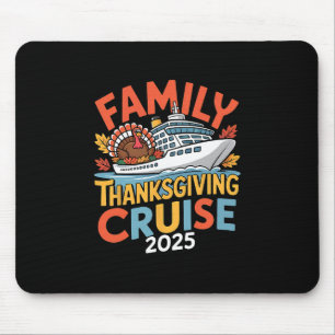 Familien-Erntedankfest-Kreuzfahrt 2025 Urlaubsreis Mousepad