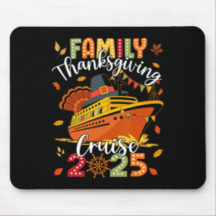 Familien-Erntedankfest-Kreuzfahrt 2025 Urlaubsreis Mousepad