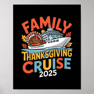 Familien-Erntedankfest-Kreuzfahrt 2025 Urlaubsreis Poster