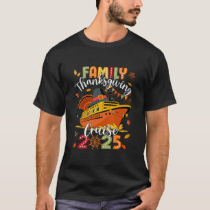 Familien-Erntedankfest-Kreuzfahrt 2025 Urlaubsreis T-Shirt