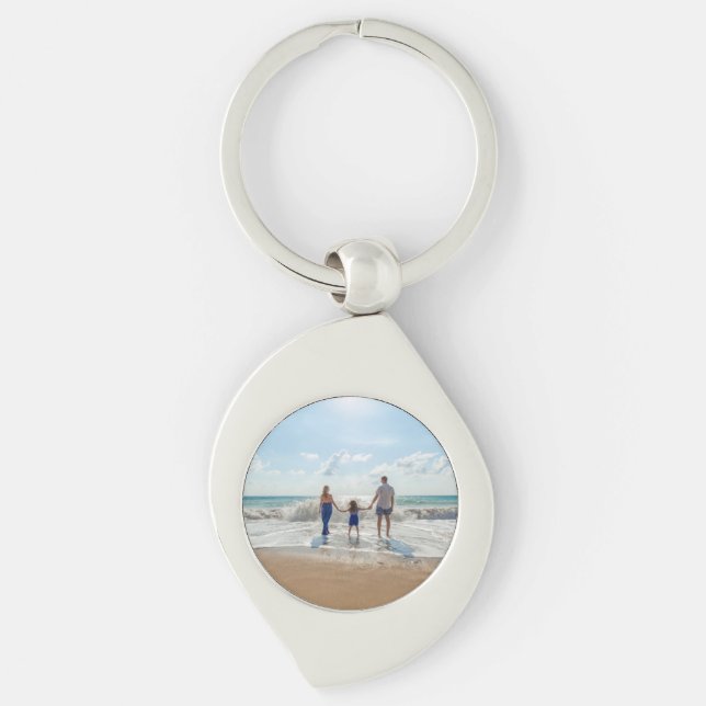 Familien-Foto Schlüsselanhänger (Vorderseite)