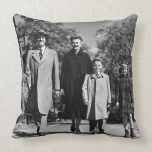 Familien-Gehen Kissen