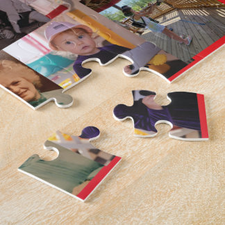 Familien-Geschenk-Foto-Puzzle