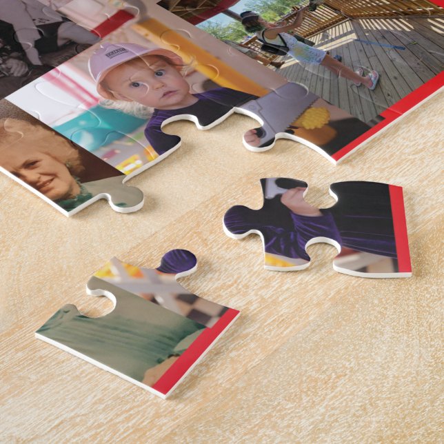 Familien-Geschenk-Foto-Puzzle (Seite)