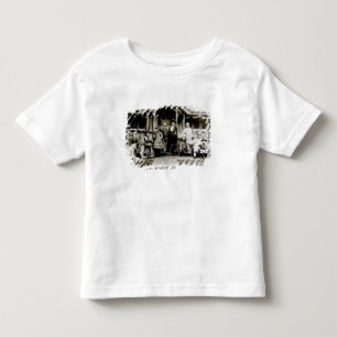 Familien-Gruppe, c.1900 (b/w Foto) Kleinkind T-shirt