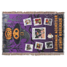 Familien-Halloween-Erinnerungen Collage – Kinderhe