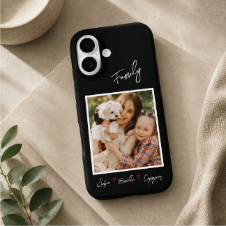 Familien-Handyhüllen - Personalisierte Namenshülle iPhone 16 Hülle