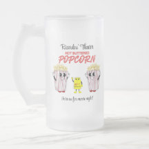 Familien-Kino-Theater Spaß-Popcorn-Maskottchen 