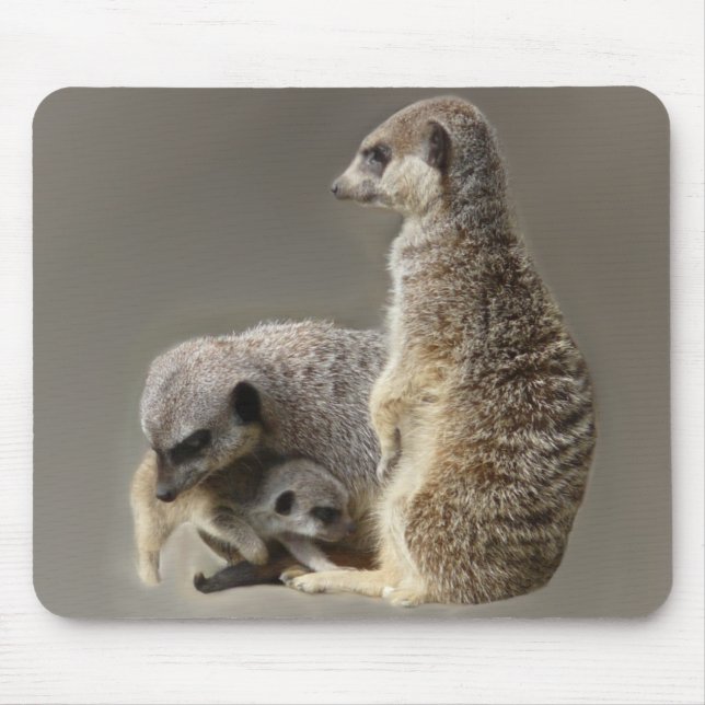 Familien-Krawatten Mousepad (Vorne)