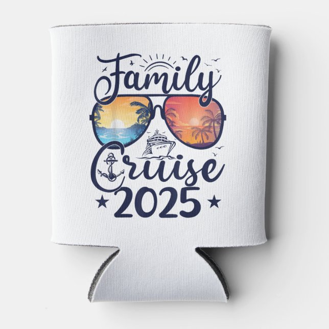 Familien-Kreuzfahrt 2025 Sommerferien - Matching F Dosenkühler (Vorderseite)