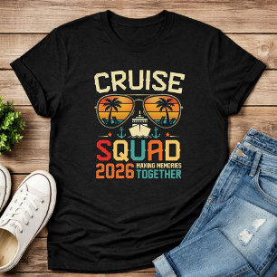 Familien Kreuzfahrt 2026 Passende Kreuzfahrt-Grupp T-Shirt