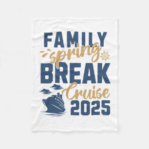 Familien-Kreuzfahrt Frühlingsferien 2025 Familienu Fleecedecke