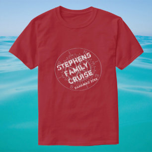 Familien-Kreuzfahrt mit Kompass T-Shirt