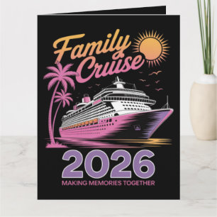 Familien-Kreuzfahrt-Trupp 2026 Urlaub passende Rei Karte
