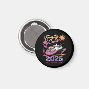 Familien-Kreuzfahrt-Truppe 2026 Urlaub passende Re Magnet