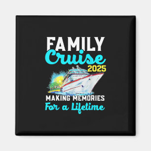 Familien-Kreuzfahrtschiff 2025 Erinnerungen für ei Magnet