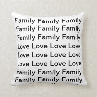 Familien-Liebe Kissen