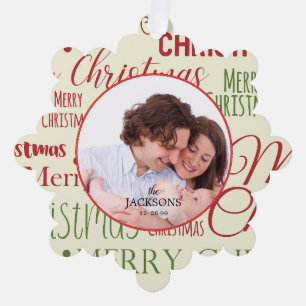 Familien-Papier-Ornament Weihnachtskarte Ornament Karte