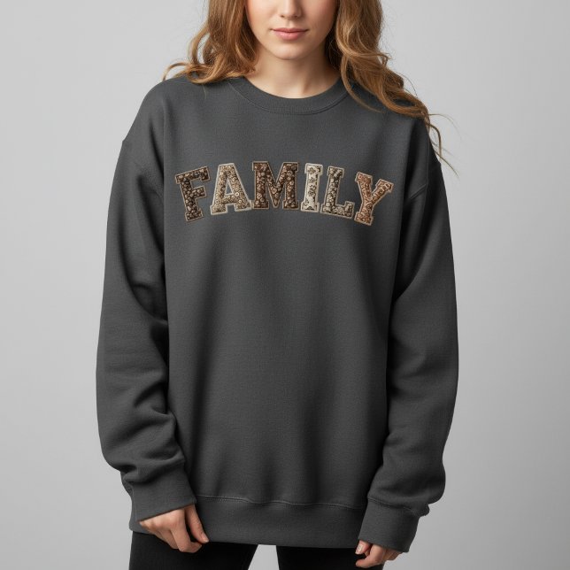 Familien-Patchwork-Sweatshirt Sweatshirt (Von Creator hochgeladen)