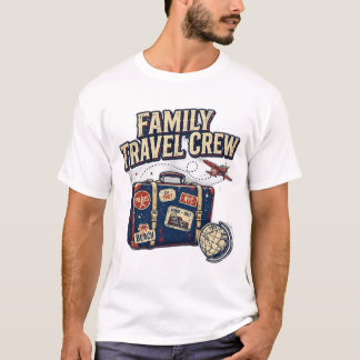 Familien-Reise-Crew-Shirt - Familienausflug T-Shirt