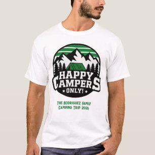 Familien-Roadtrip-Passende-Happy-Campers-T-Shirts T-Shirt