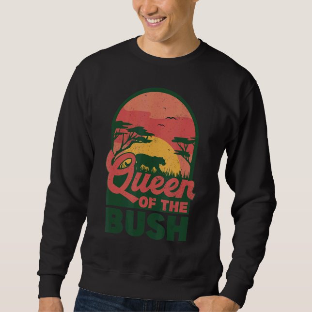Familien Safari Africa Wild Tour Guide Sweatshirt (Vorderseite)