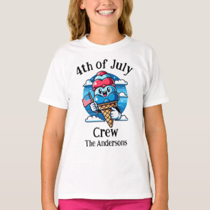 Familien-Shirt zum 4. Juli mit individuellem Desig T-Shirt