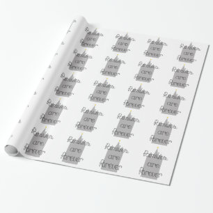 Familien sind für immer Mormonische Tempel der HLT Geschenkpapier