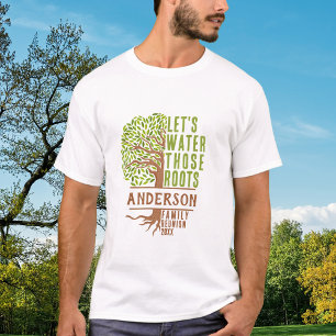 Familien-Stammbaum mit Wurzeln Familienzusammenkun T-Shirt