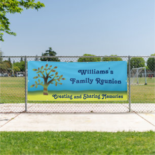 Familien-Stammbaum-Wiedervereinigung Banner