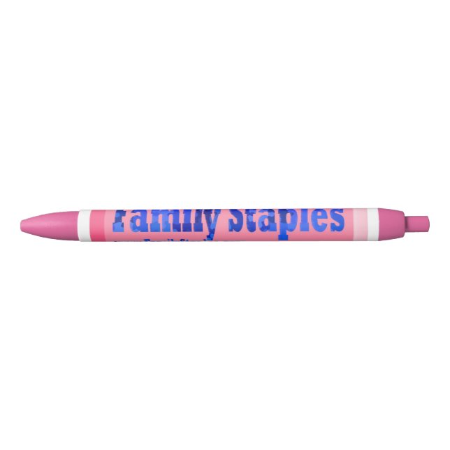 Familien-Staples-Stifte (6-pack) Kugelschreiber (Vorderseite)